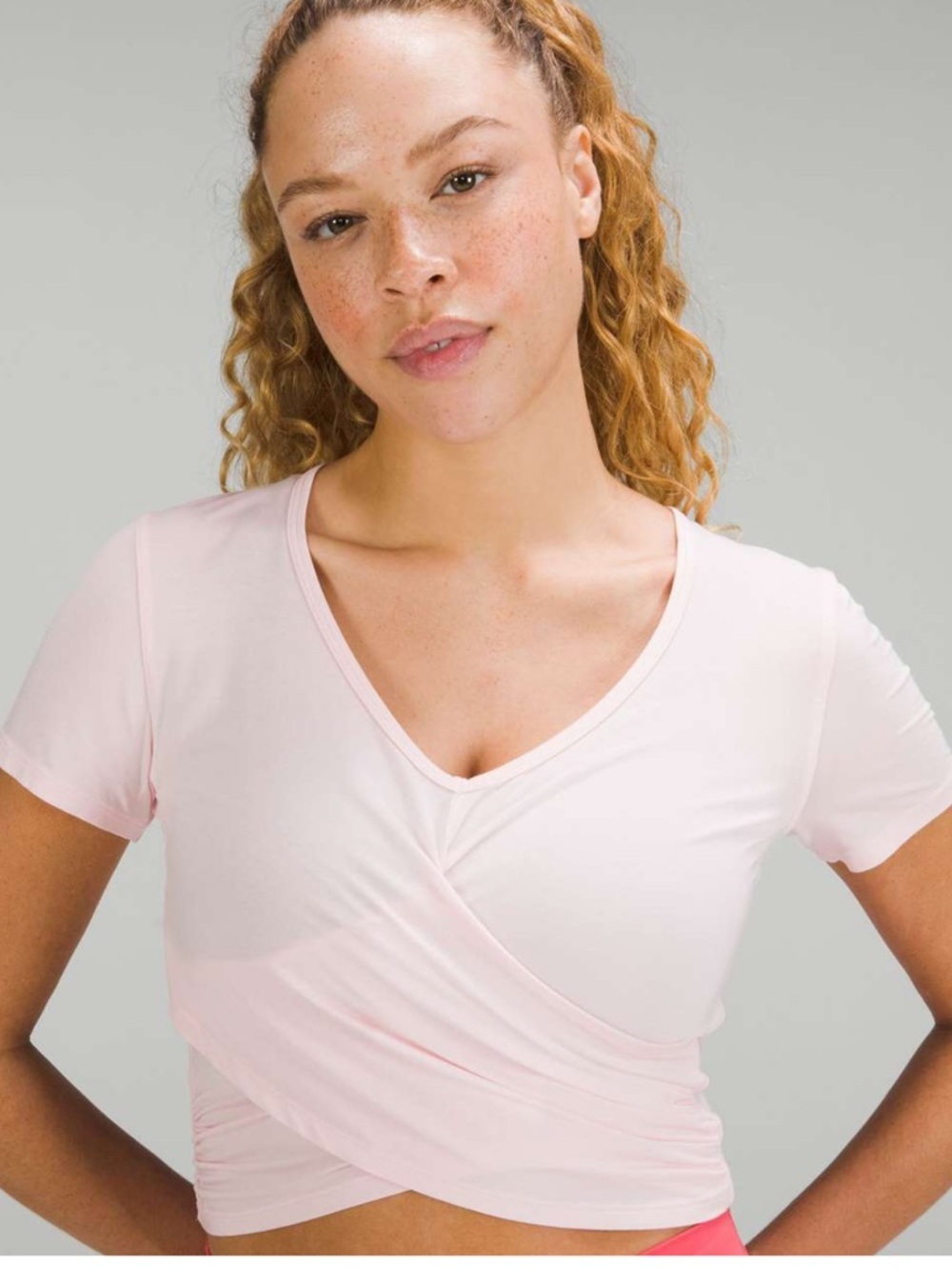 Lululemon Modal-Blend Yoga Short Sleeve Shirt